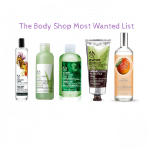 The Body Shop Best Sellers and Most Wanted – Today Only