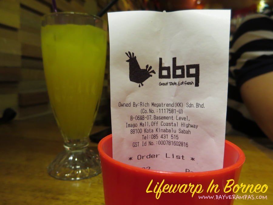 Food: BBQ Chicken @ Imago Mall Sabah