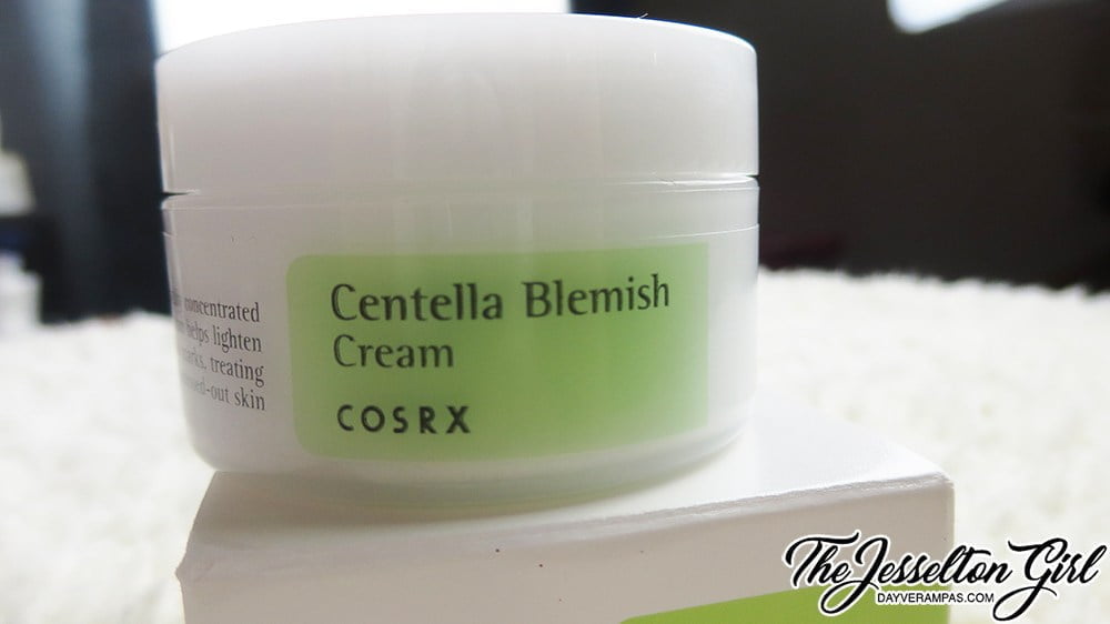 Review: COSRX 코스알엑스 Centella Blemish Cream