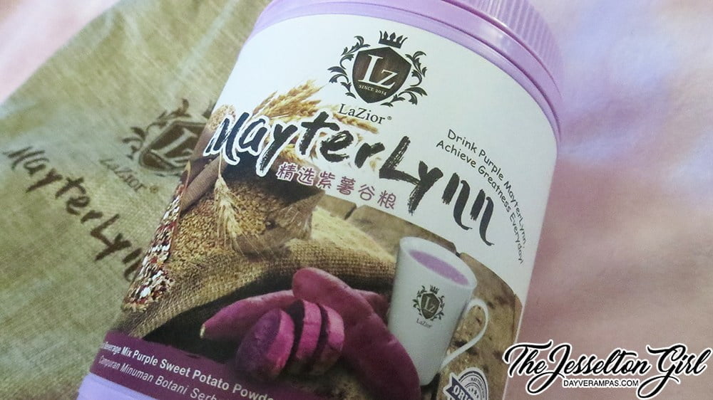 LaZior MayterLynn Beverage Mix Purple Sweet Potato Powder with Oat Bran